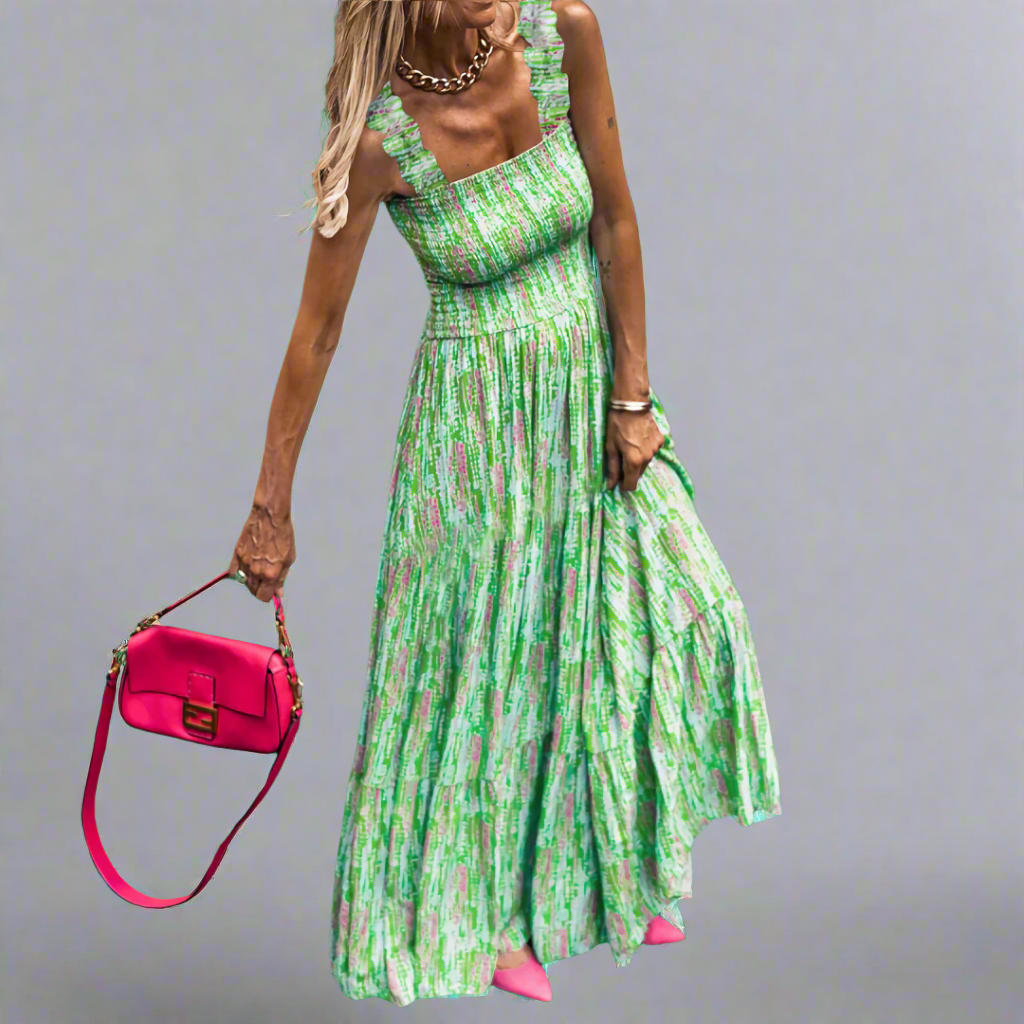 Thernwina | Stilvolles Maxikleid für elegante Auftritte