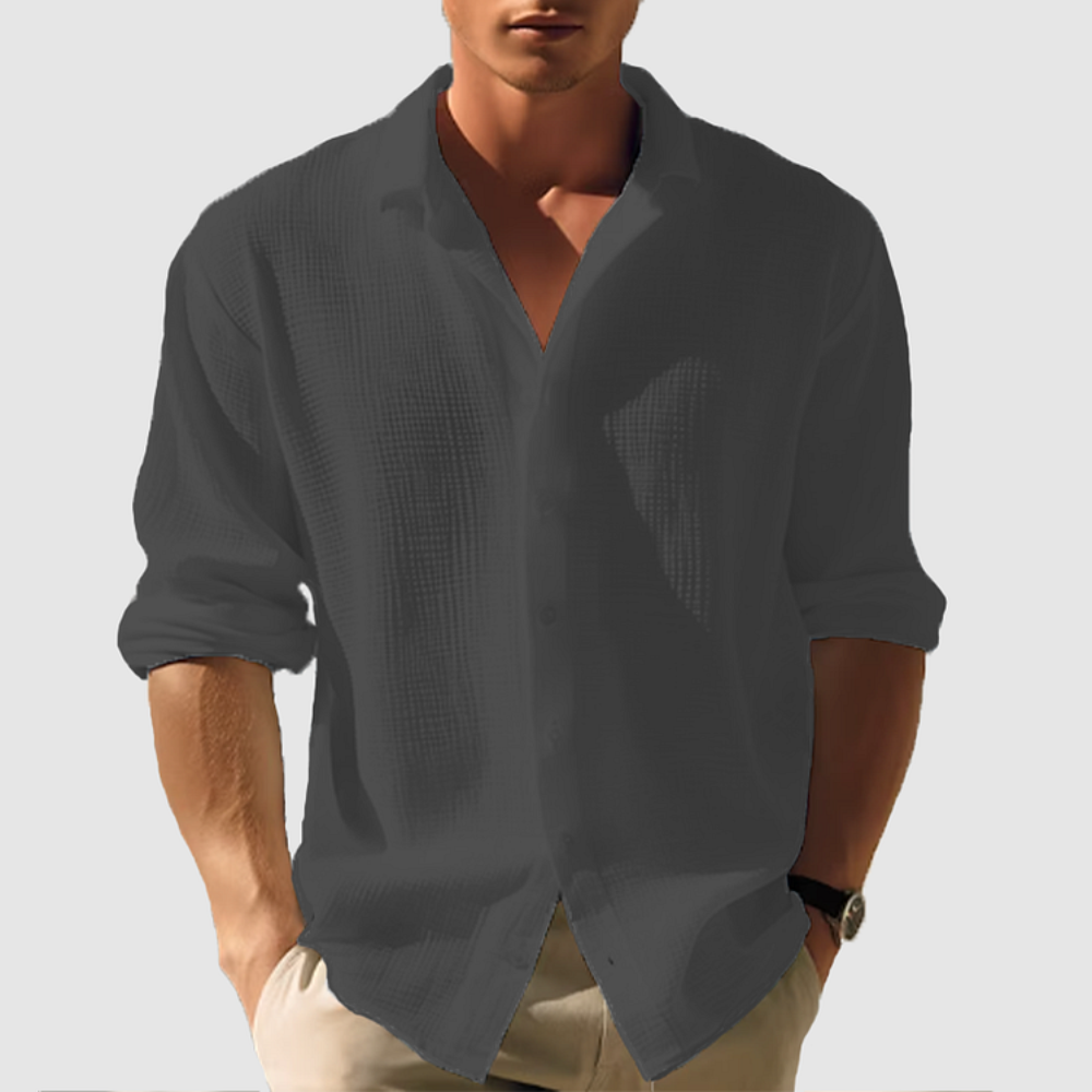 Herren Lässiges Button Down Hemd | Vielseitig Und Stilvoll