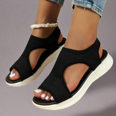 Amelie | Handgefertigte Wedge-Sandalen aus Premium-Material