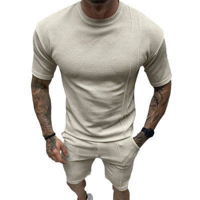 Dan – Sportlicher Freizeitanzug mit Rundhalsausschnitt