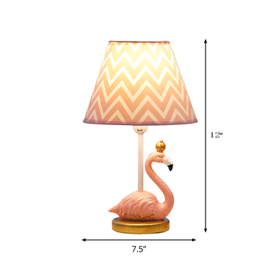 Pinklo – Raffinierte Flamingo-Harpiks-Lampe