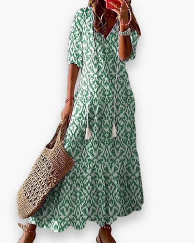 Damen Elegantes A-Linien Abendkleid | Maxi