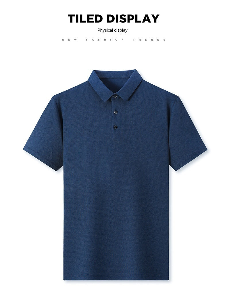 Bruce – Sommer Herren T-Shirt aus Waffelstoff