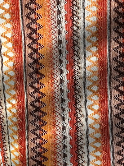 Smith - Herren-Kurzarmhemd mit buntem Streifenmuster im Vintage-Stil