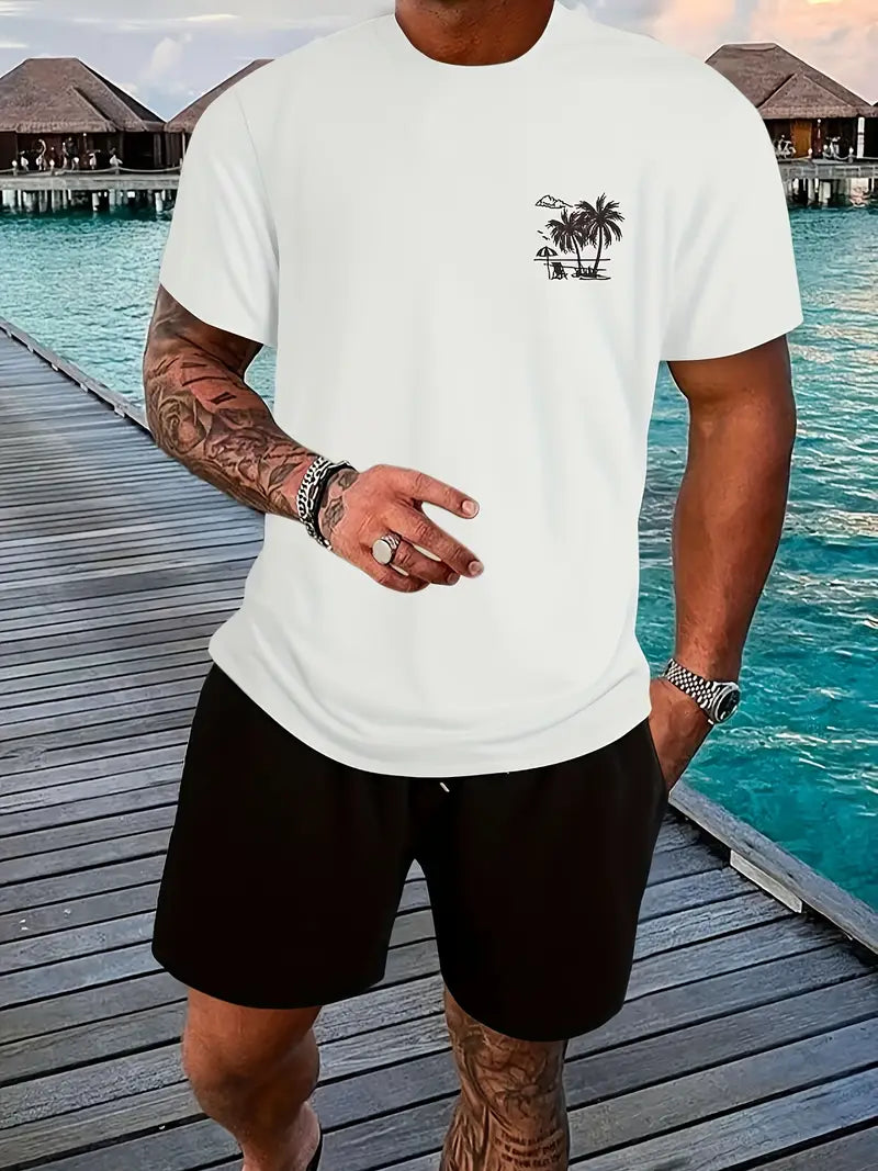 Alvie  - Herren Casual Rundhals-Shirt