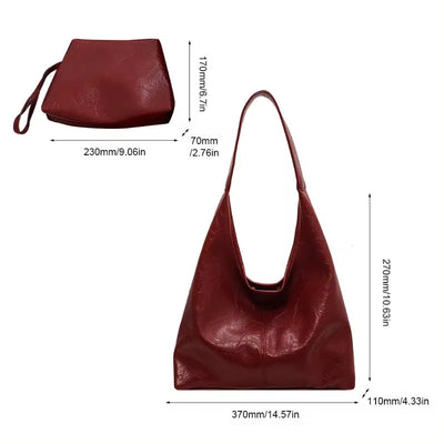 Juliet – Große Vintage Damenhandtasche mit Vielseitigem Design