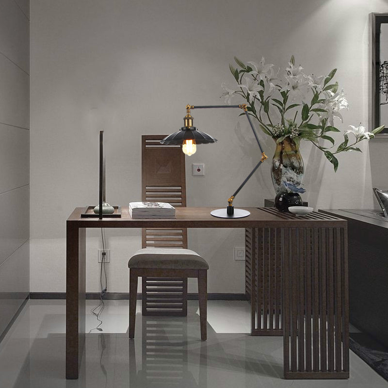 Lumineux - Vintage verstellbare Schreibtischlampe