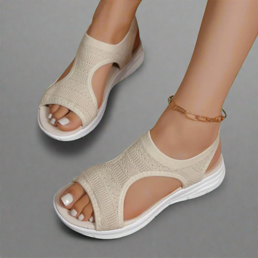 Amelie | Handgefertigte Wedge-Sandalen aus Premium-Material