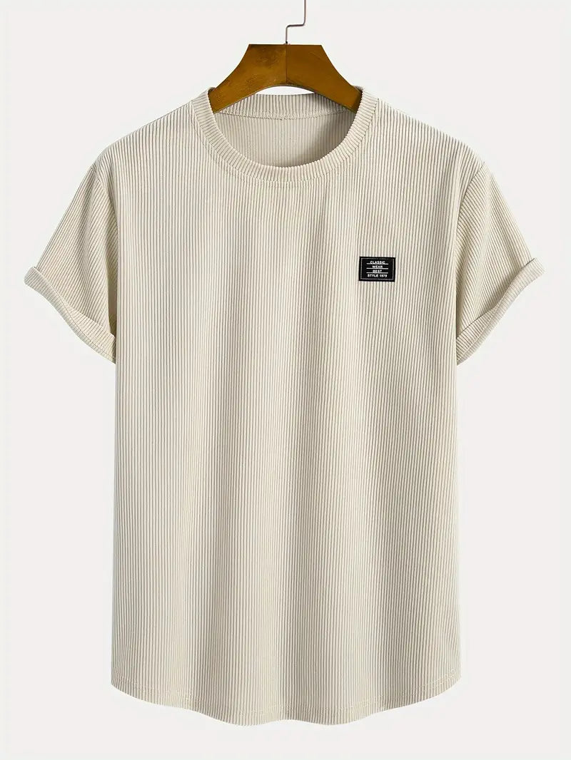 Sabin - Herren Casual Rundhals-Shirt