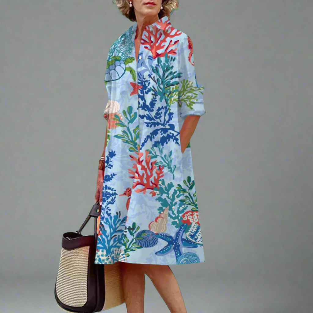 Annkathrin | Handgefertigtes Premium-Midikleid mit Polka-Dots