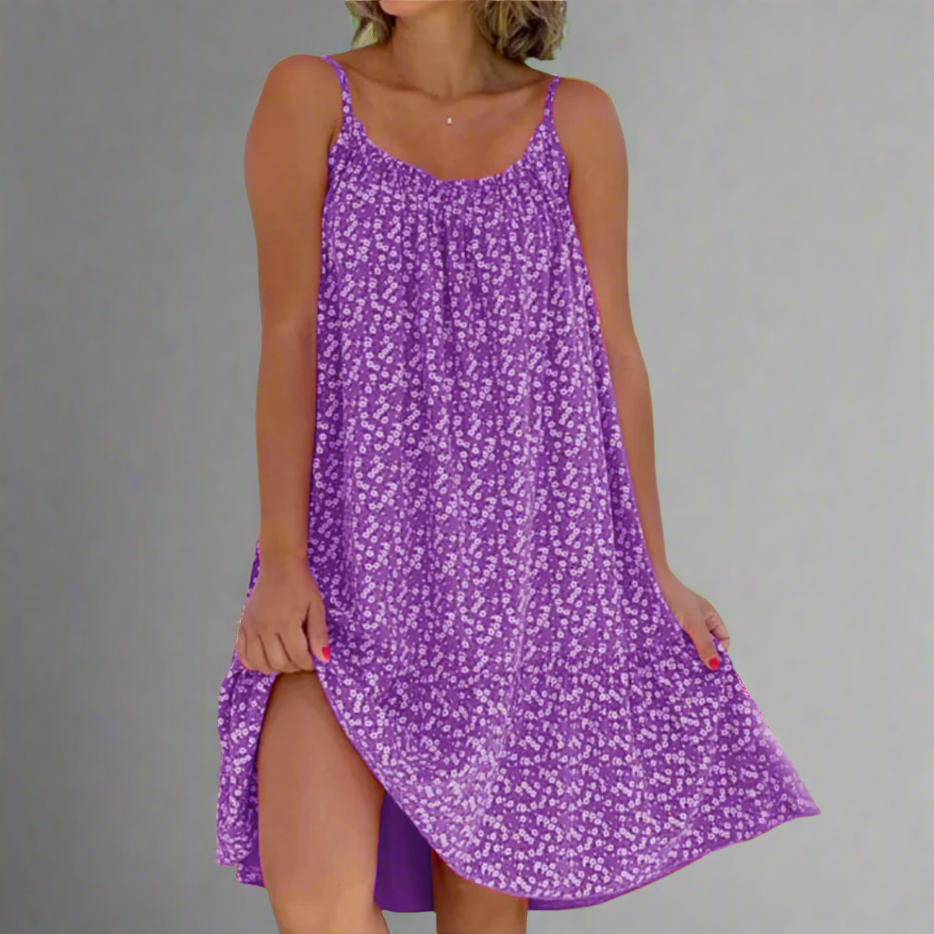 Paldrudis | Blumenbedrucktes Camisole-Kleid