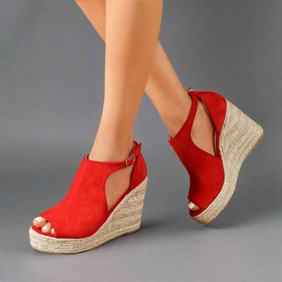 Marla | Stretchsandalen mit Absatzkomfort