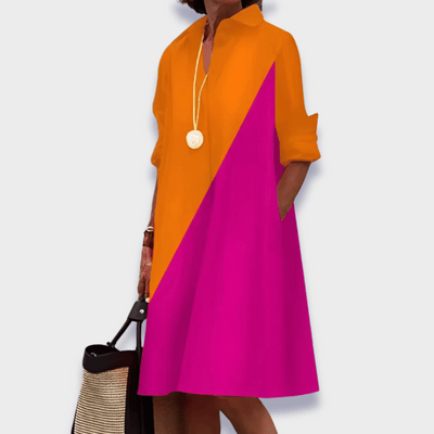 Bettina | Elegant Polo Dress in Premium Fabric