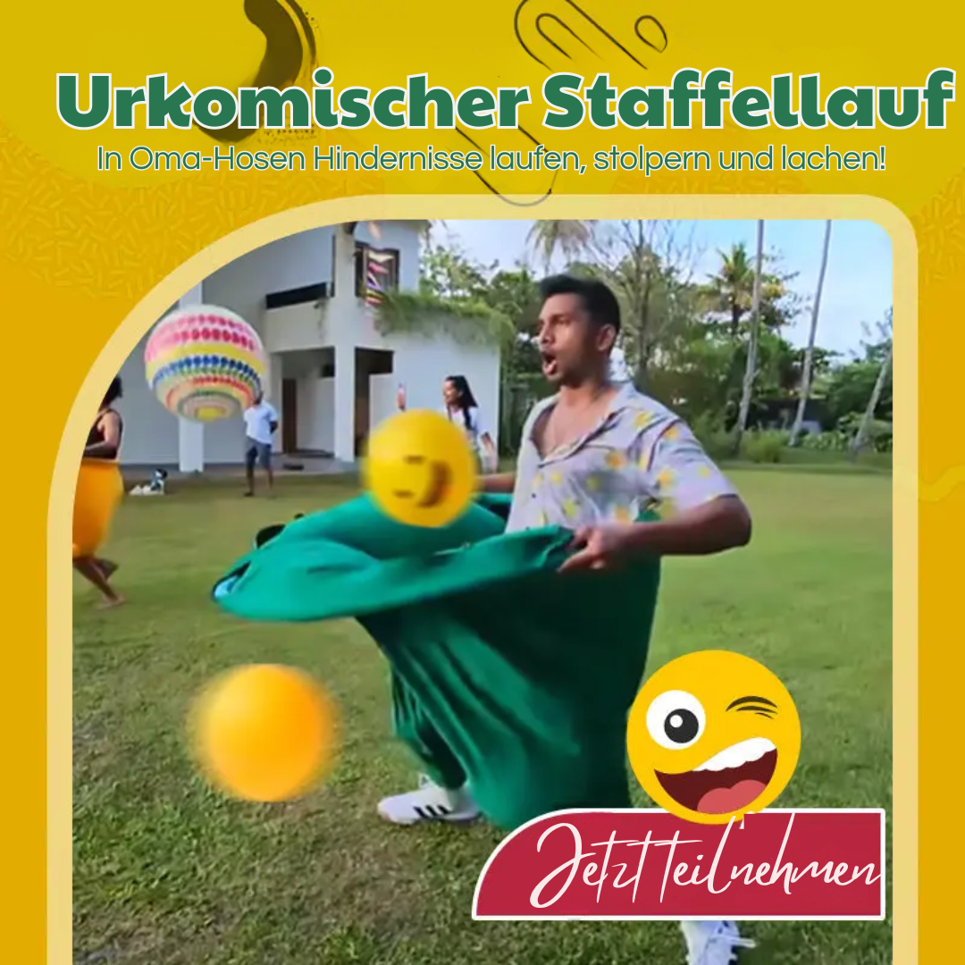 HüpfHose™ Fördert den Teamgeist Spaß