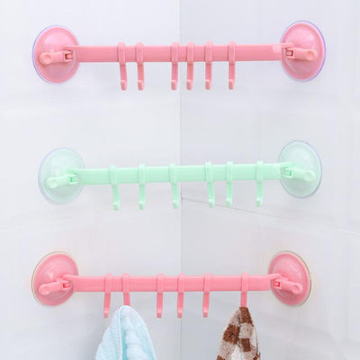 SuctionHook Pro - Verstellbare wandmontierte Saugnapfhaken mit starkem Halt