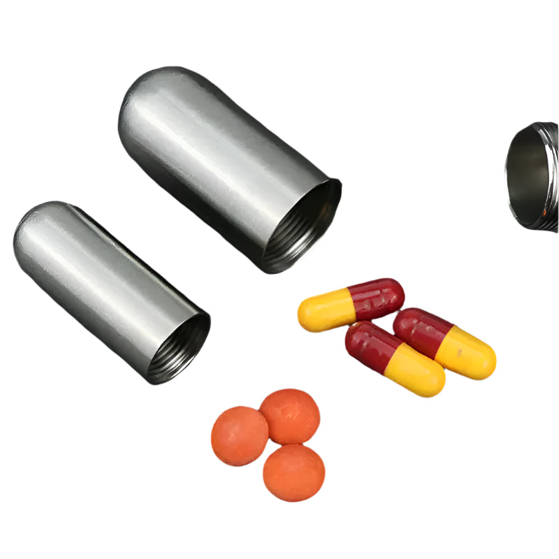 MedSafe Kompakter Pillenorganisator – Tragbares, wasserdichtes Medizinaschen für unterwegs