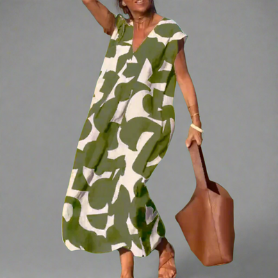 Daniela | Trendiges Kleid mit V-Ausschnitt