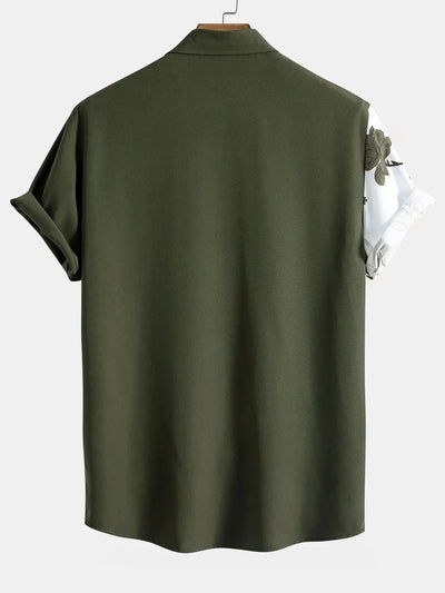 Theodore - Lässiges Kurzarmhemd mit Knopfleiste für Herren