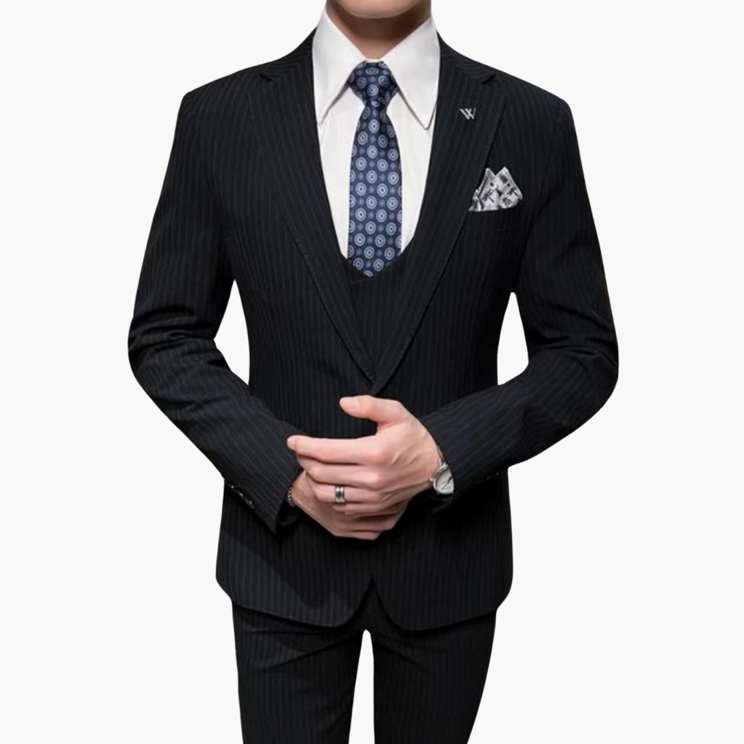 Business Anzug - Herren Slim Fit Look für festliche Anlässe