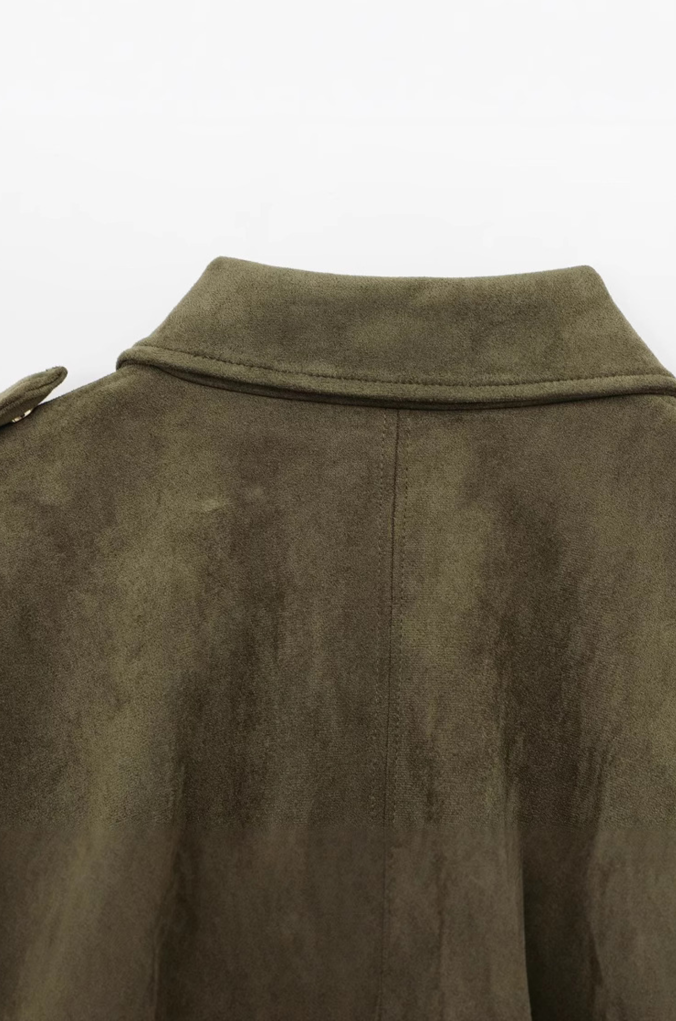 Sofia Wildlederjacke | Grün