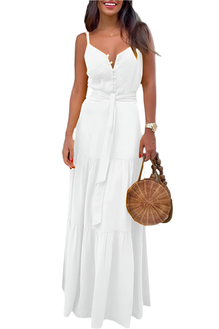 Caroline - Trendy gewöhnliches V-Ausschnitt Wickelkleid