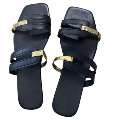 CozyEase Offene Zehen Hausschuhe