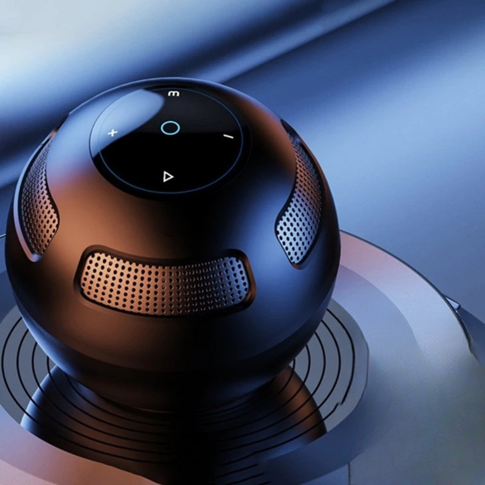 AudioSphere – 360° kabelloser Lautsprecher mit tiefem Bass