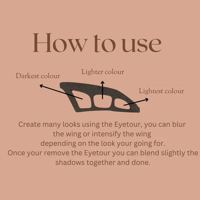 1+1 Gratis | FarbtonFührer™ Perfekte Platzierung Lidschattens