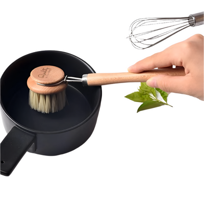 ScrubNest Haltbare Spülbürste mit Kurzen Rundgriffen