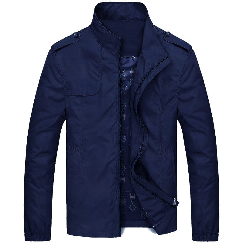 Herren Freizeitjacke Casual Slim Fit Übergangsjacke für Erwachsene – Ideal für Herbst und Alltag