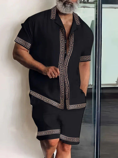 Byron - Set aus kurzärmligem Hemd und Shorts