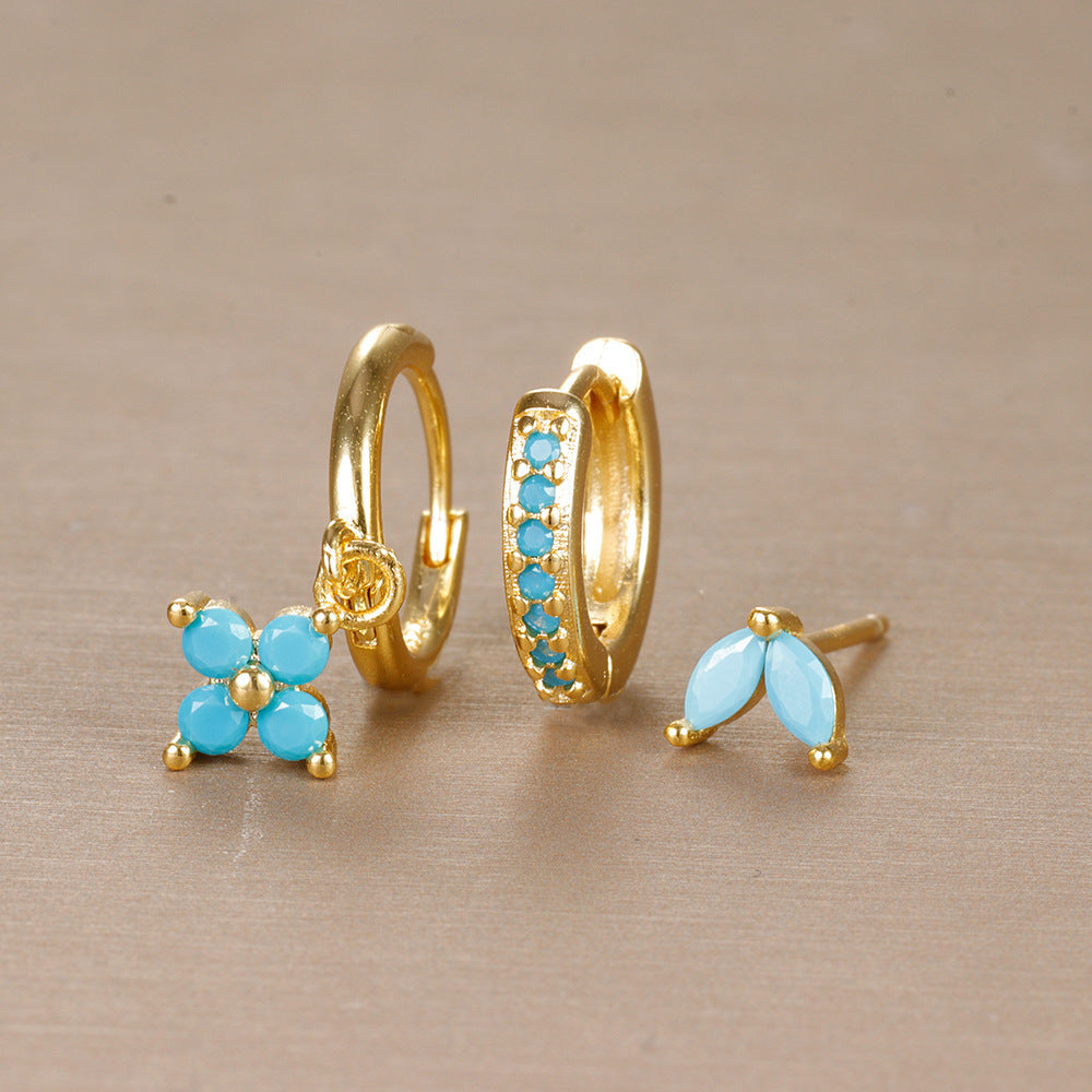 Adele – Geometrisches Ohrring-Set im Ins-Stil