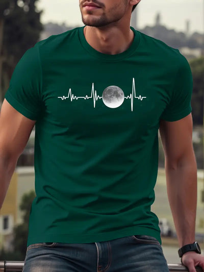 Augustin - Elegantes Rundhals T-Shirt für Herren