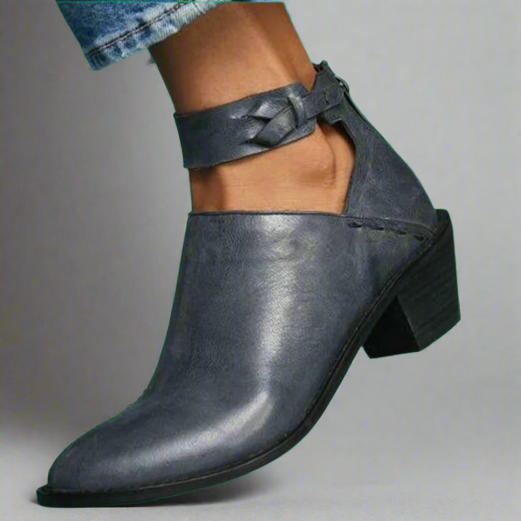 Renata | Mid-Toe Singles mit Blockabsatz – Komfort und Stil