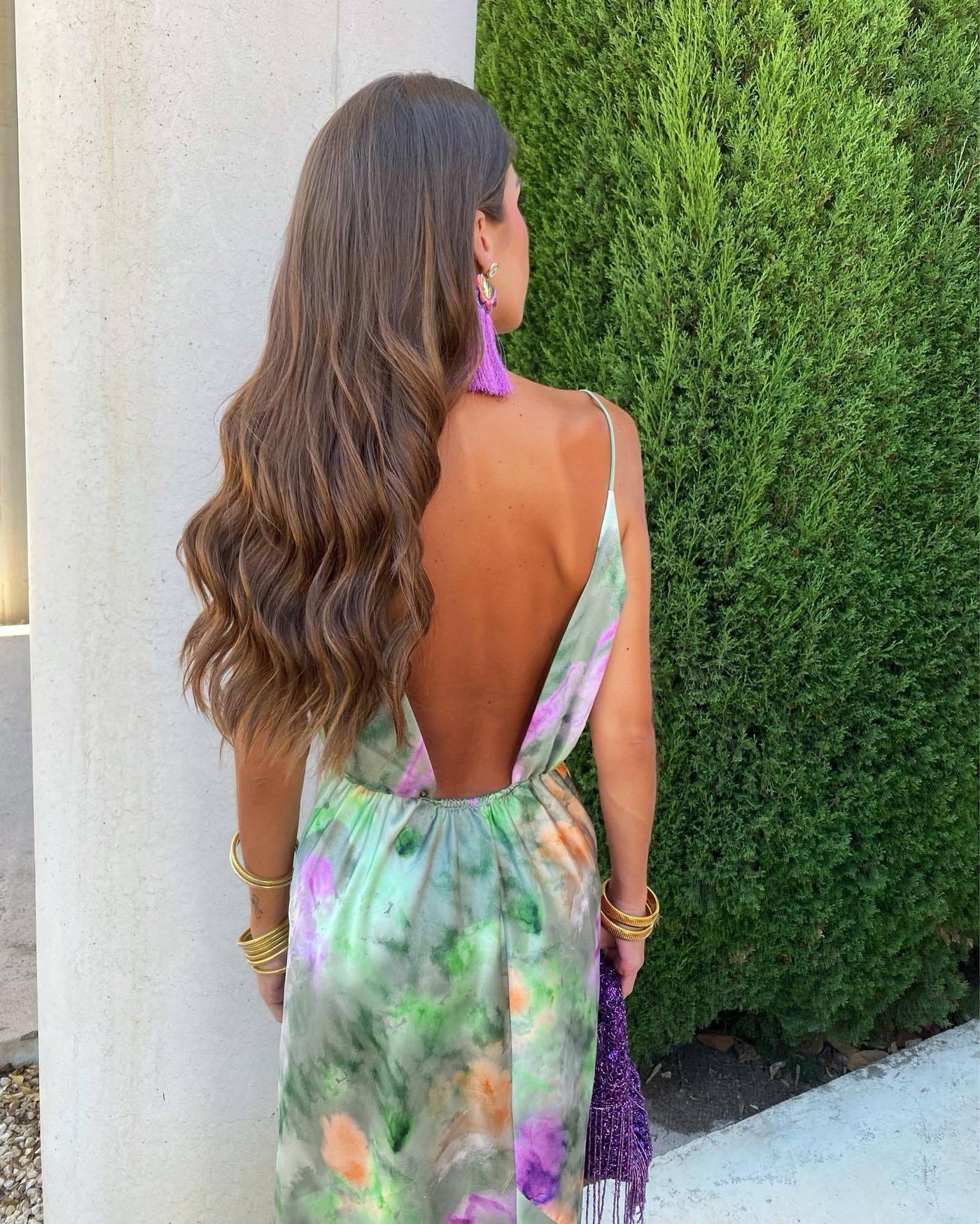 Anna – Elegantes Strandkleid mit Blumenmuster