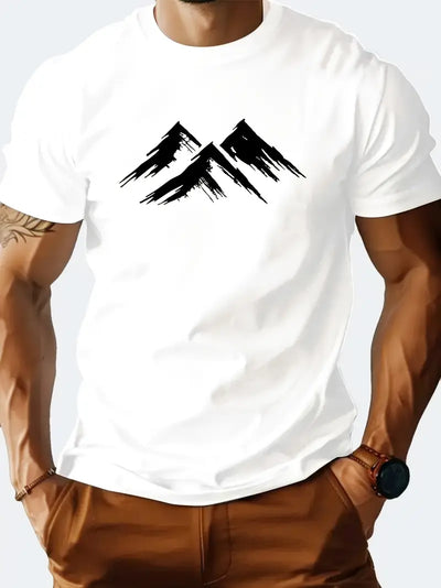 Simon - Herren Casual Rundhals-Shirt