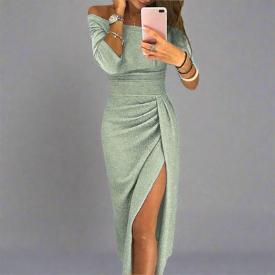 Isabella | Funkelndes Dinnerkleid mit elegantem Hüftschlitz