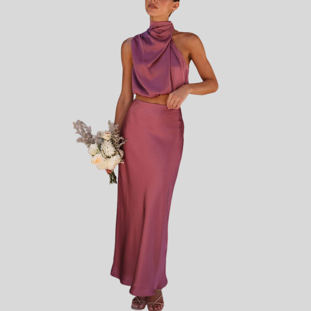 Marlene | Modernes Maxi-Kleid