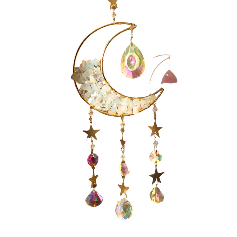 LunaPrism Traumfänger – Verzaubernde Mondlichtdeko für friedliche Räume