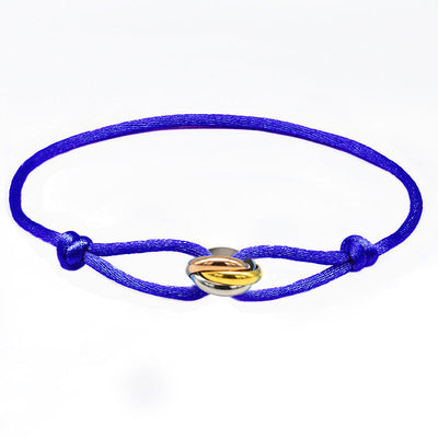 Rhys – Handgewebtes Edelstahl-Armband im Paarstil