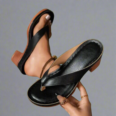 Zarmilda | Orthopädische Sandalen mit dickem Absatz