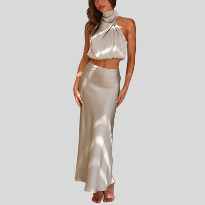 Marlene | Modernes Maxi-Kleid