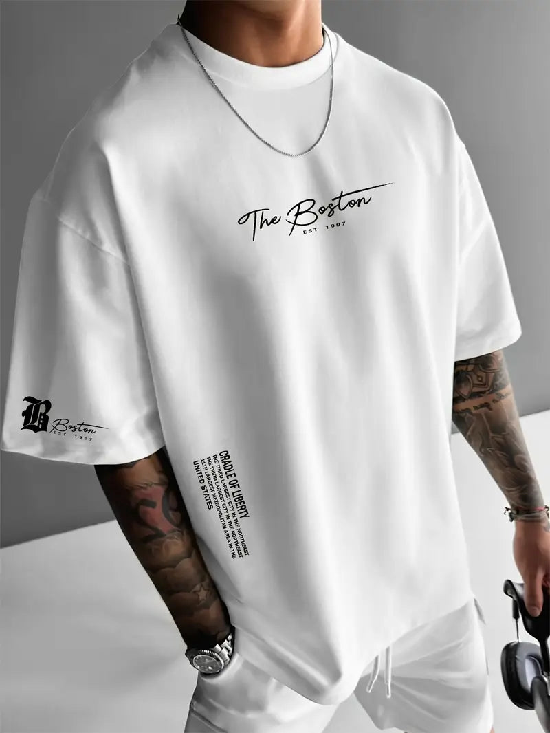 Orion - Herren Casual Rundhals-Shirt