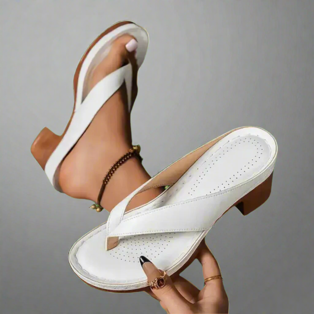 Zarmilda | Orthopädische Sandalen mit dickem Absatz