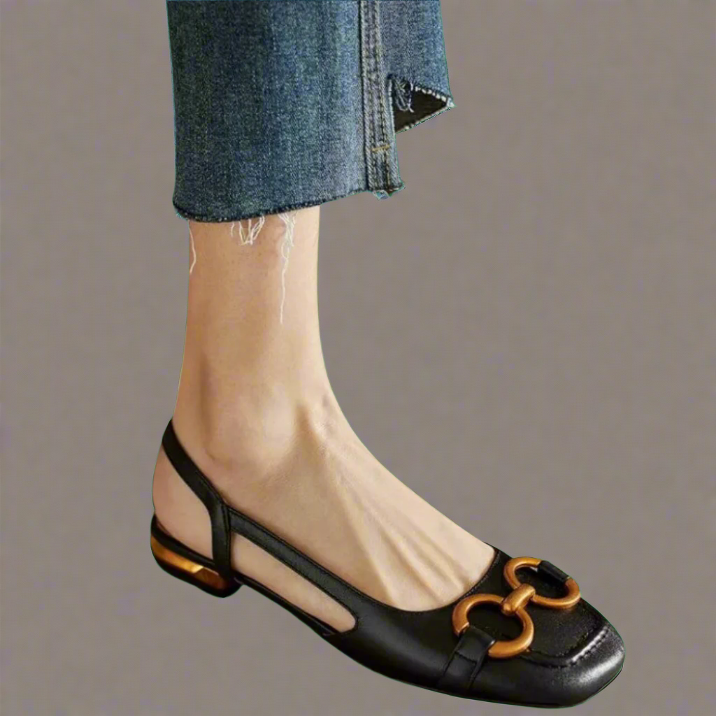 Sterre™ | Elegante orthopädische Sandalen mit Blockabsatz