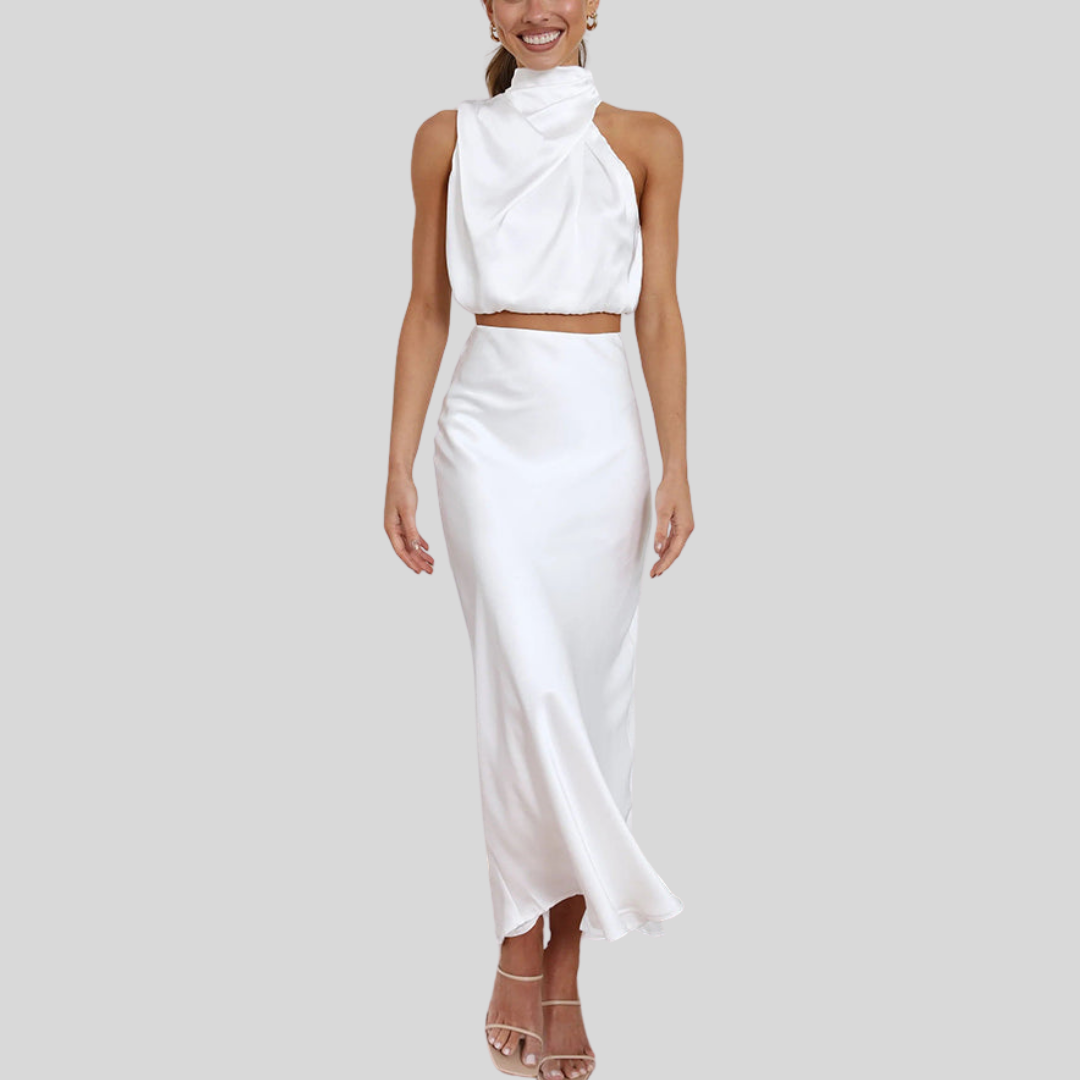 Marlene | Modernes Maxi-Kleid