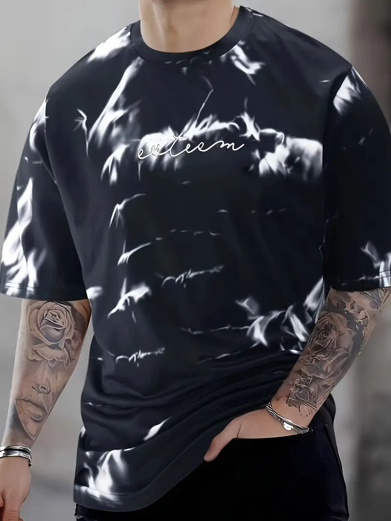 David - Atmungsaktives Herren-T-Shirt mit kurzen Ärmeln und Rundhalsausschnitt