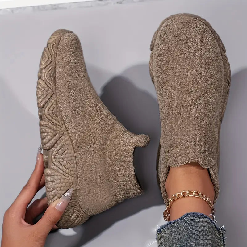 Leichte laufschuhe mit fleece-futter für frauen