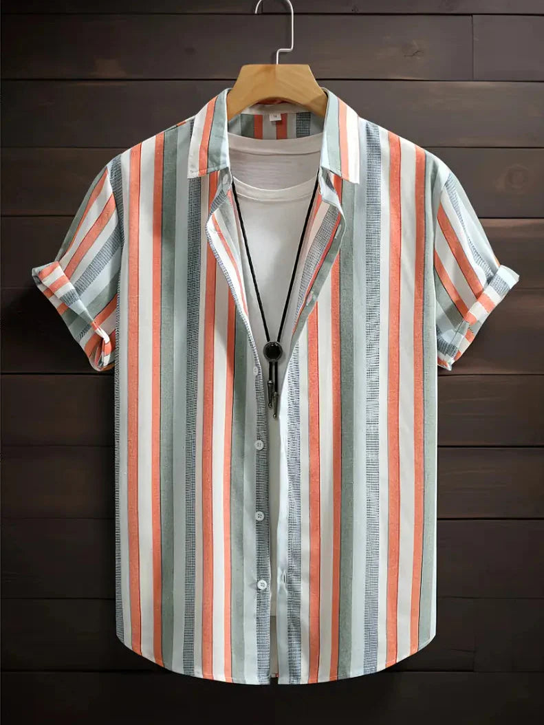 Wayne - Bedrucktes Herrenhemd