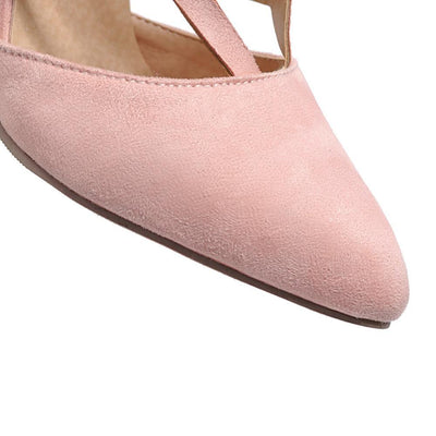 Mandy – Römische High-Heel-Schuhe mit Cutouts